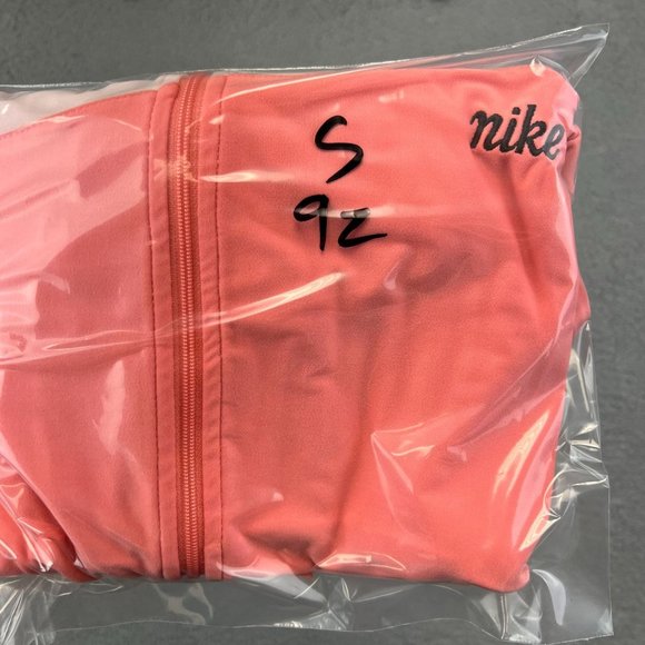 Nike  Pink Ladies Full Zip Lightweight Running Jacket Size S‎ - Picture 10 of 10
